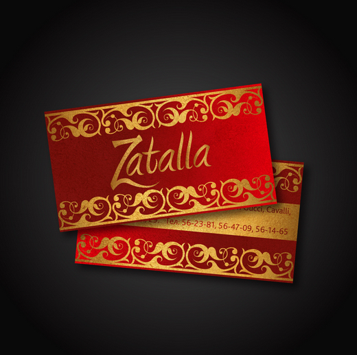 Рекламная визитка