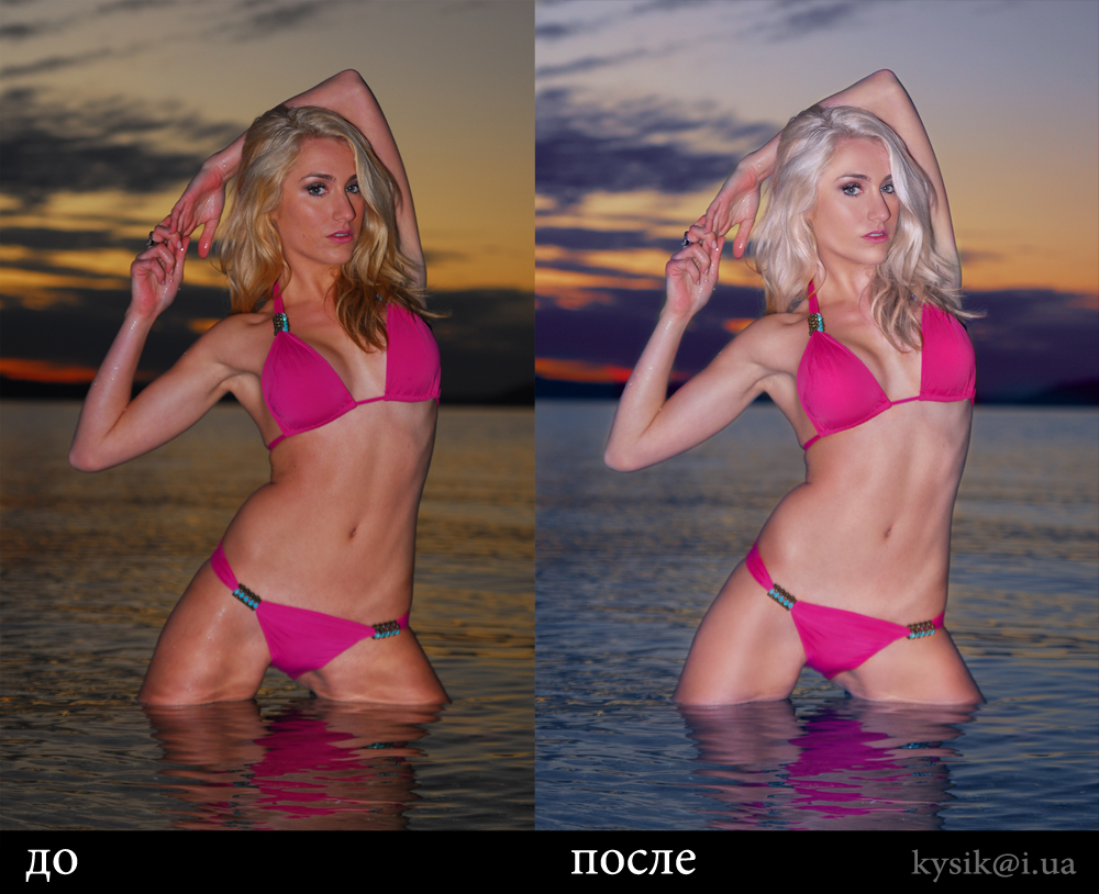 Ретушьцветокоррекция