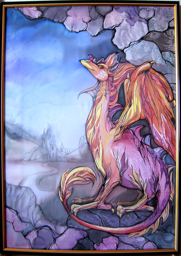 Батик "Дракон"