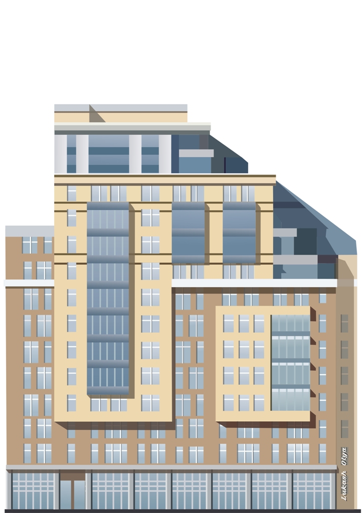 Векторное здание 5