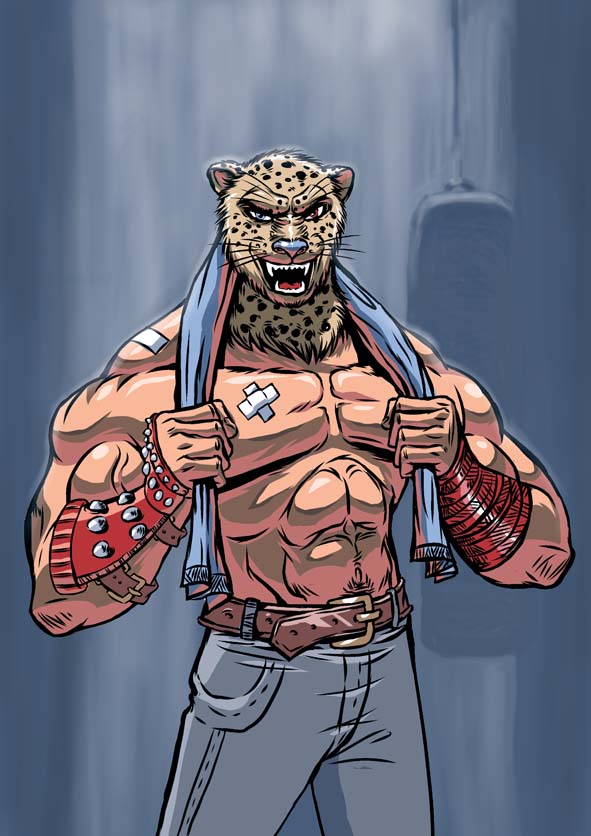 King. Персонаж игры Tekken