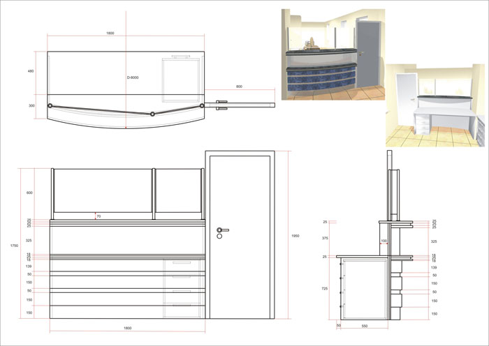 банковская стойка "Ска-Банк"