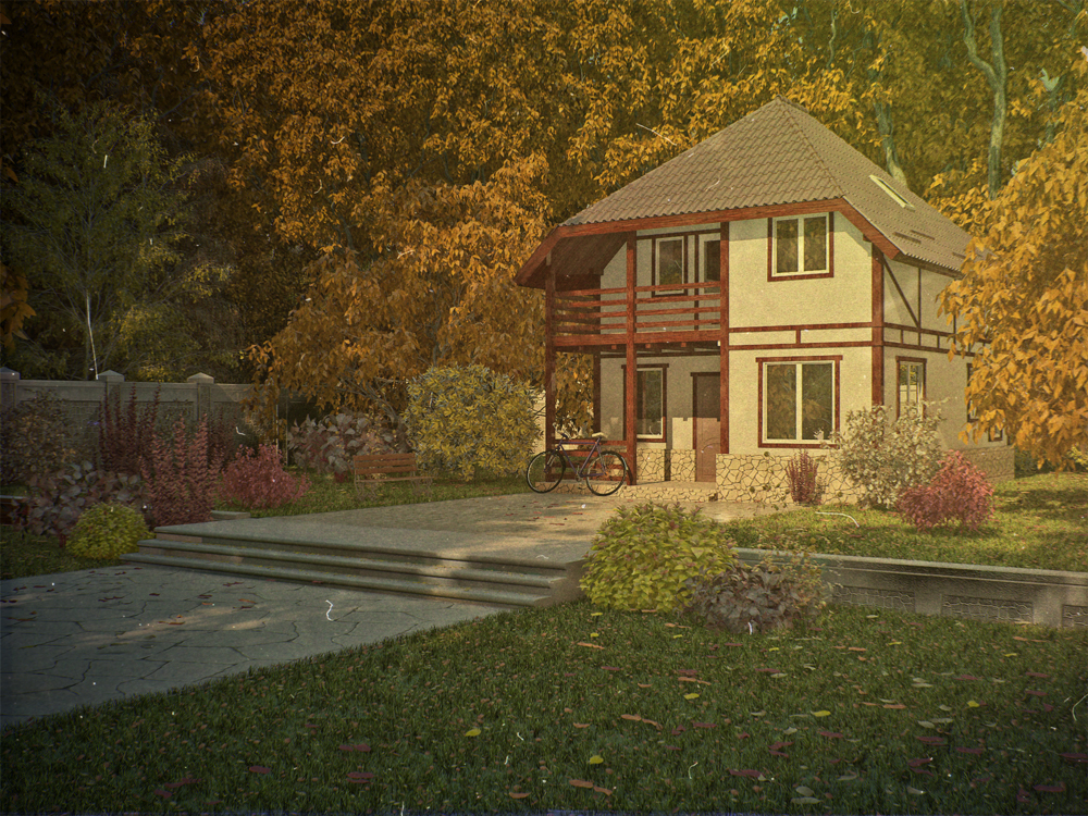 Коттедж в поселке Ривер Клаб