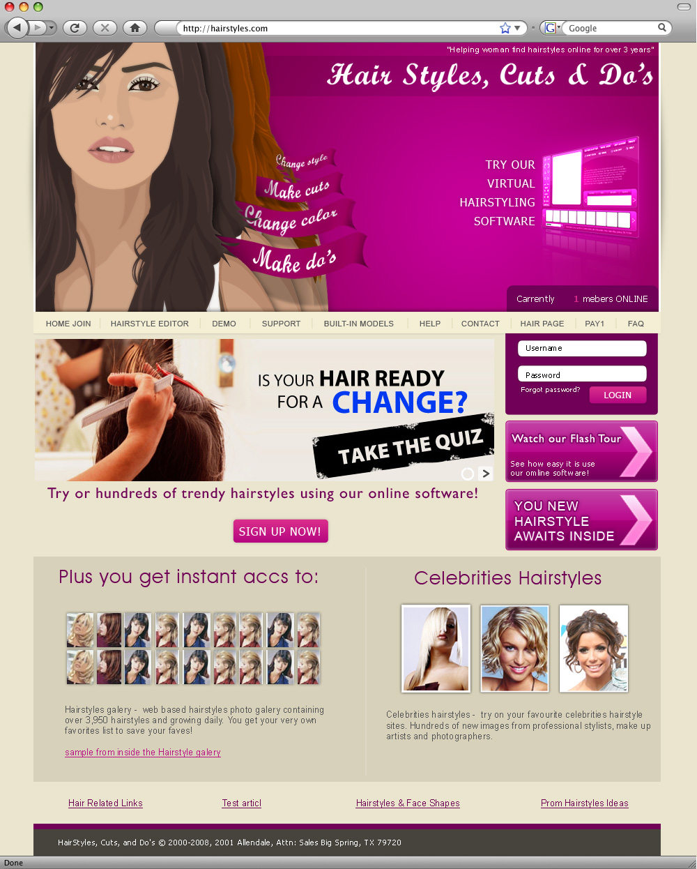 Online Hair