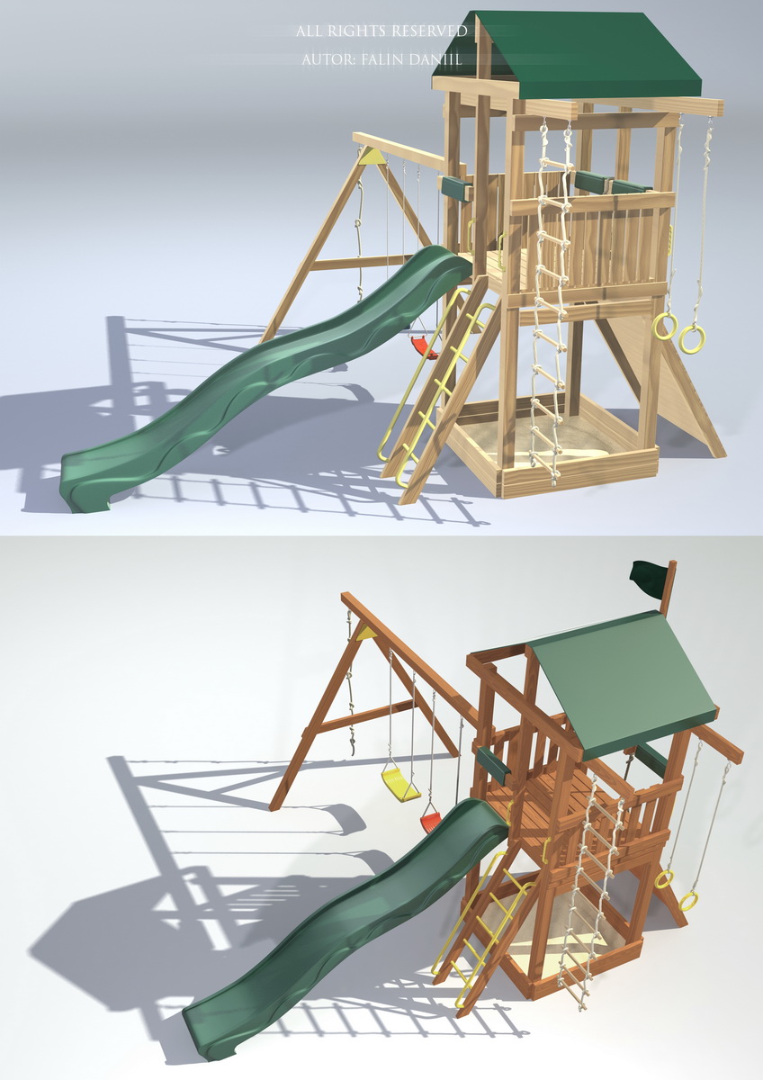 Конструкции детских площадок