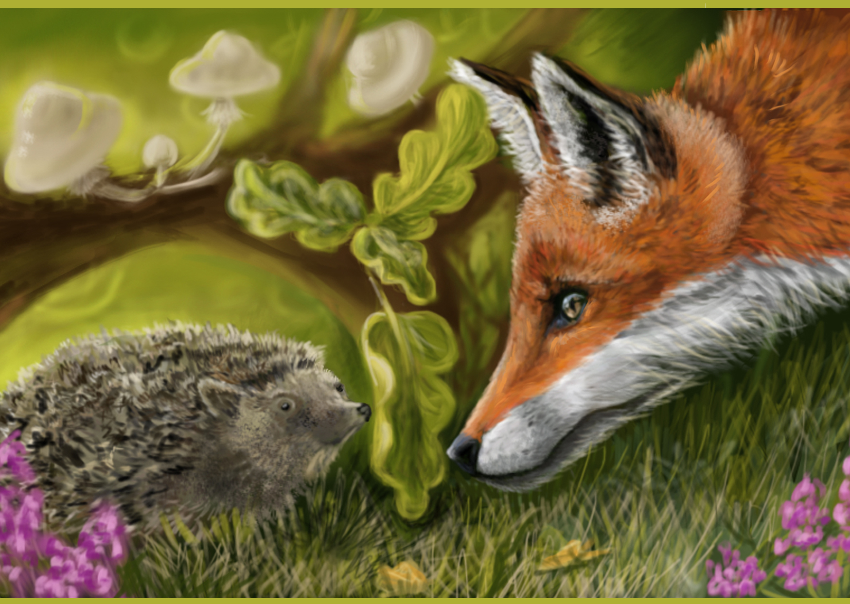 Лисица и Ёж