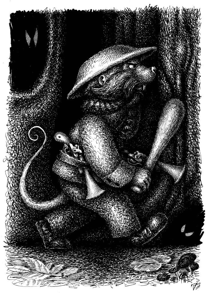 "Ветер в ивах" - иллюстрация