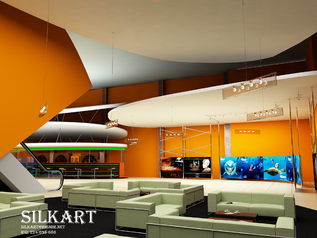 дизайн развлекательного комплекса (дипломный проект)