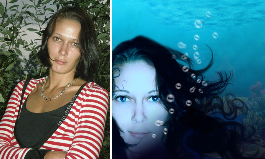 Коллаж "Моя стихия - вода"