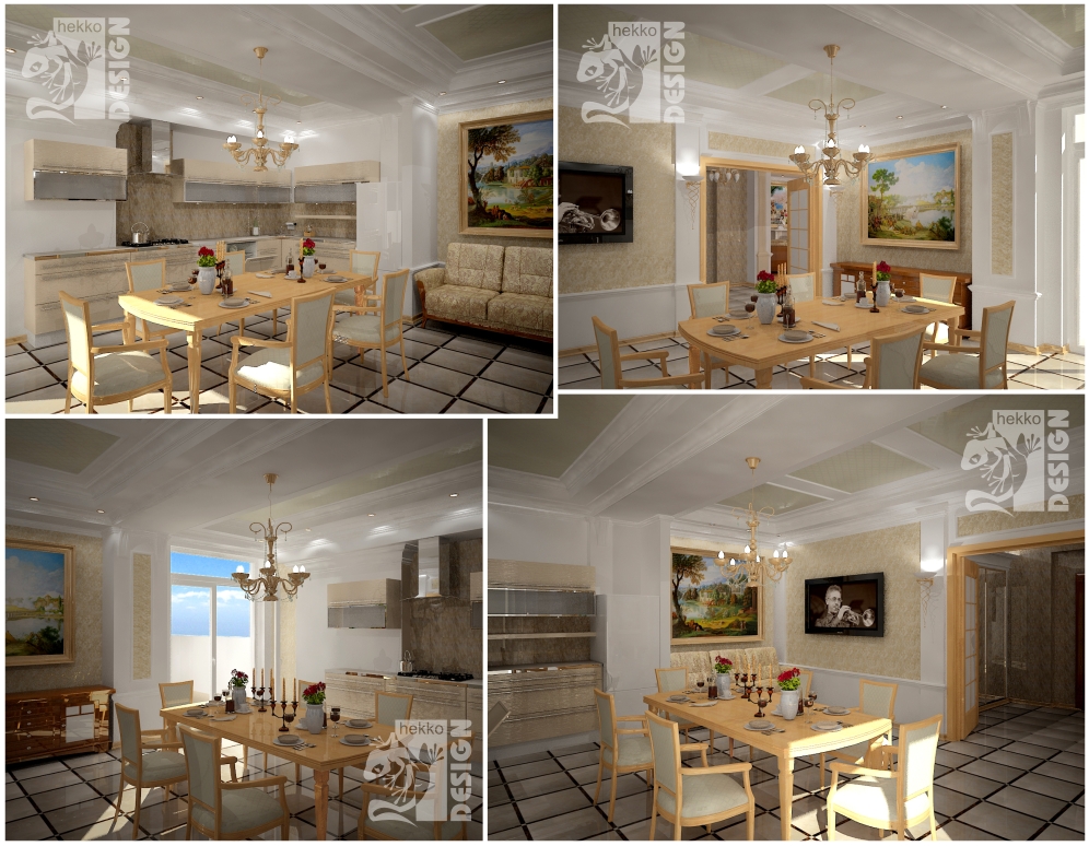 кухня нео-классик