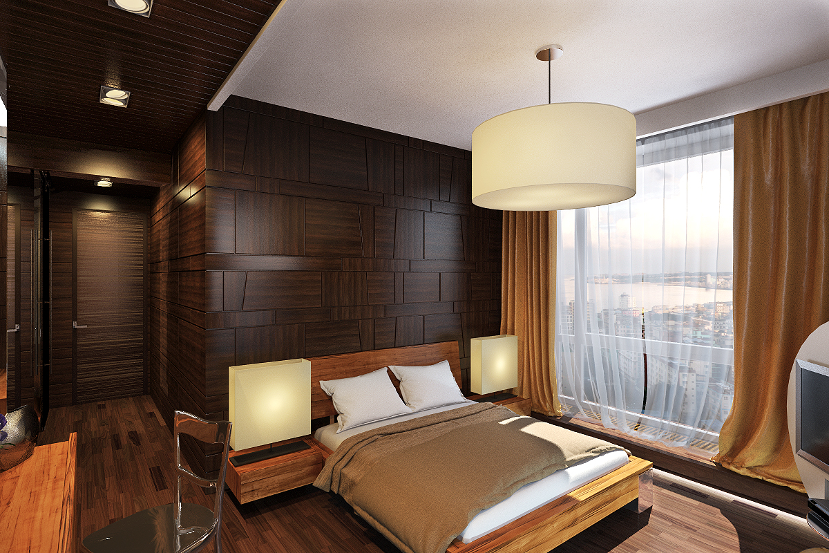 Современная спальня