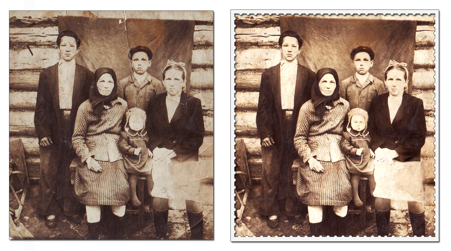 Реставрация фото