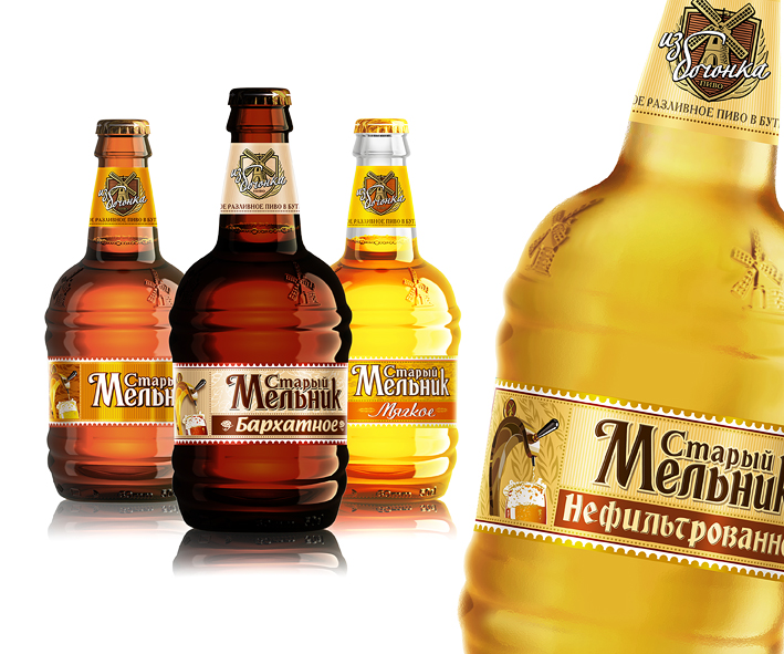 Пиво "Старый Мельник из Бочонка"