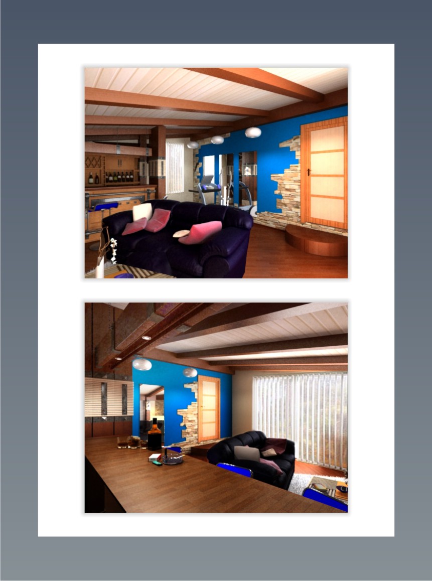 Каминная_вид на спорт инвентарь