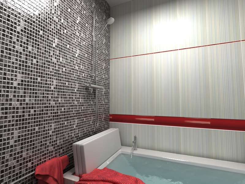 санузел (детализация). частная квартира