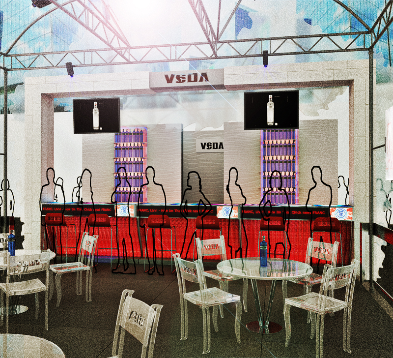 Эскиз стенда "VEDA"