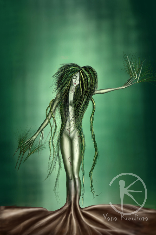 Девушка-дерево