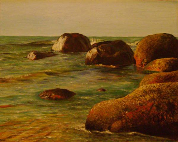 Берег моря.