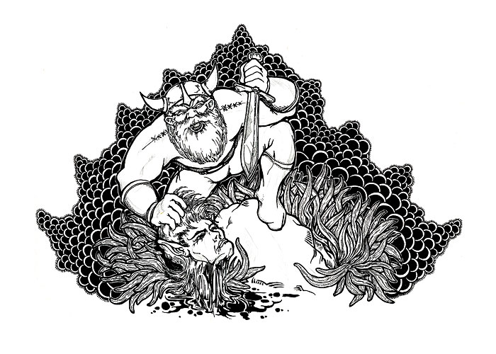 [ Голова остроухова].