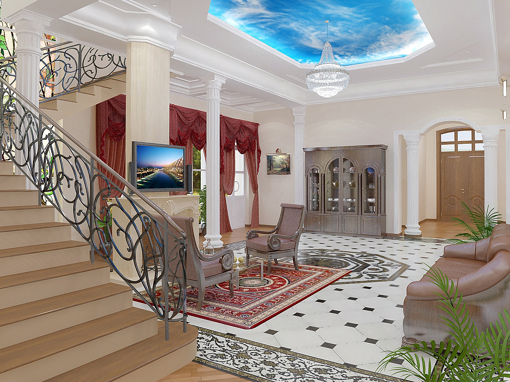 Интерьер холла