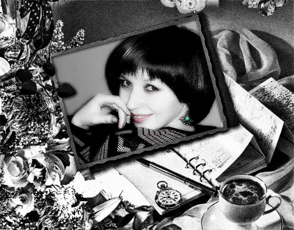 Портрет в ретро стиле