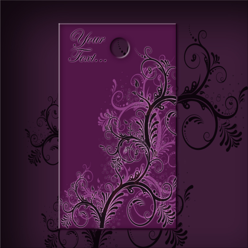 визитка флерал