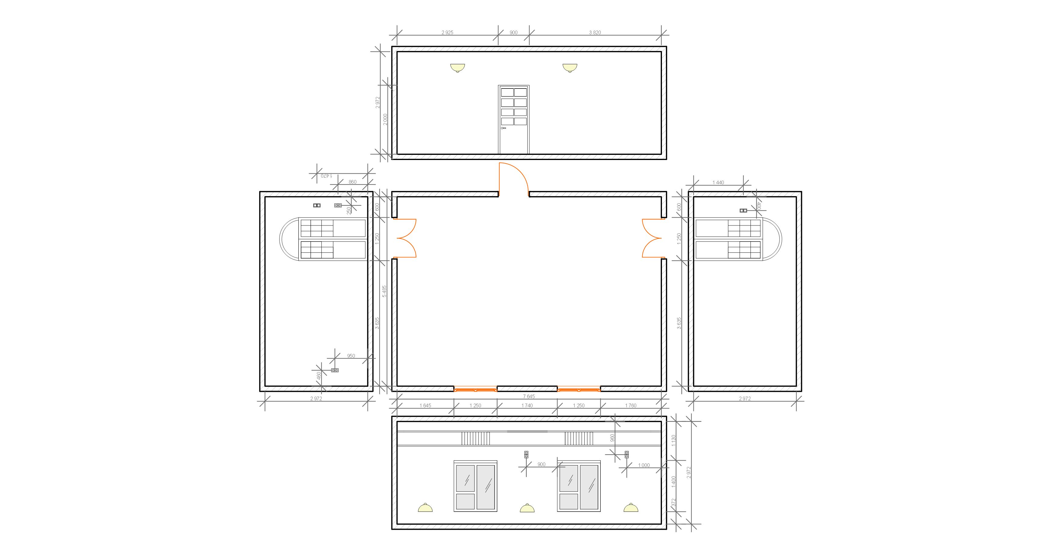 1 исходные данные проходная гостиная в доме