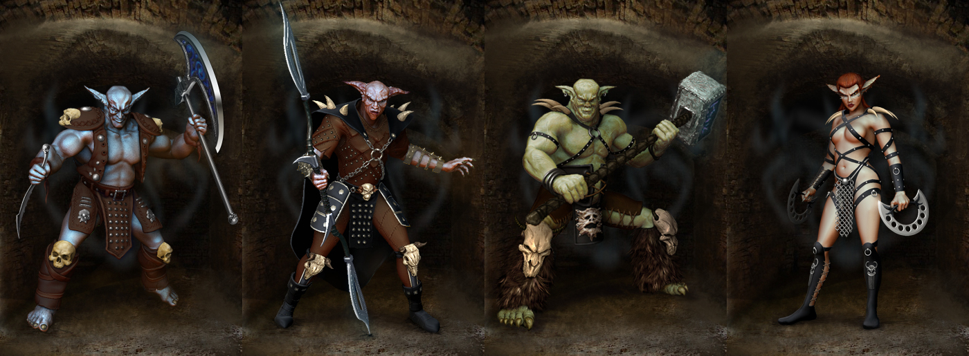 персонажи для онлайн игры