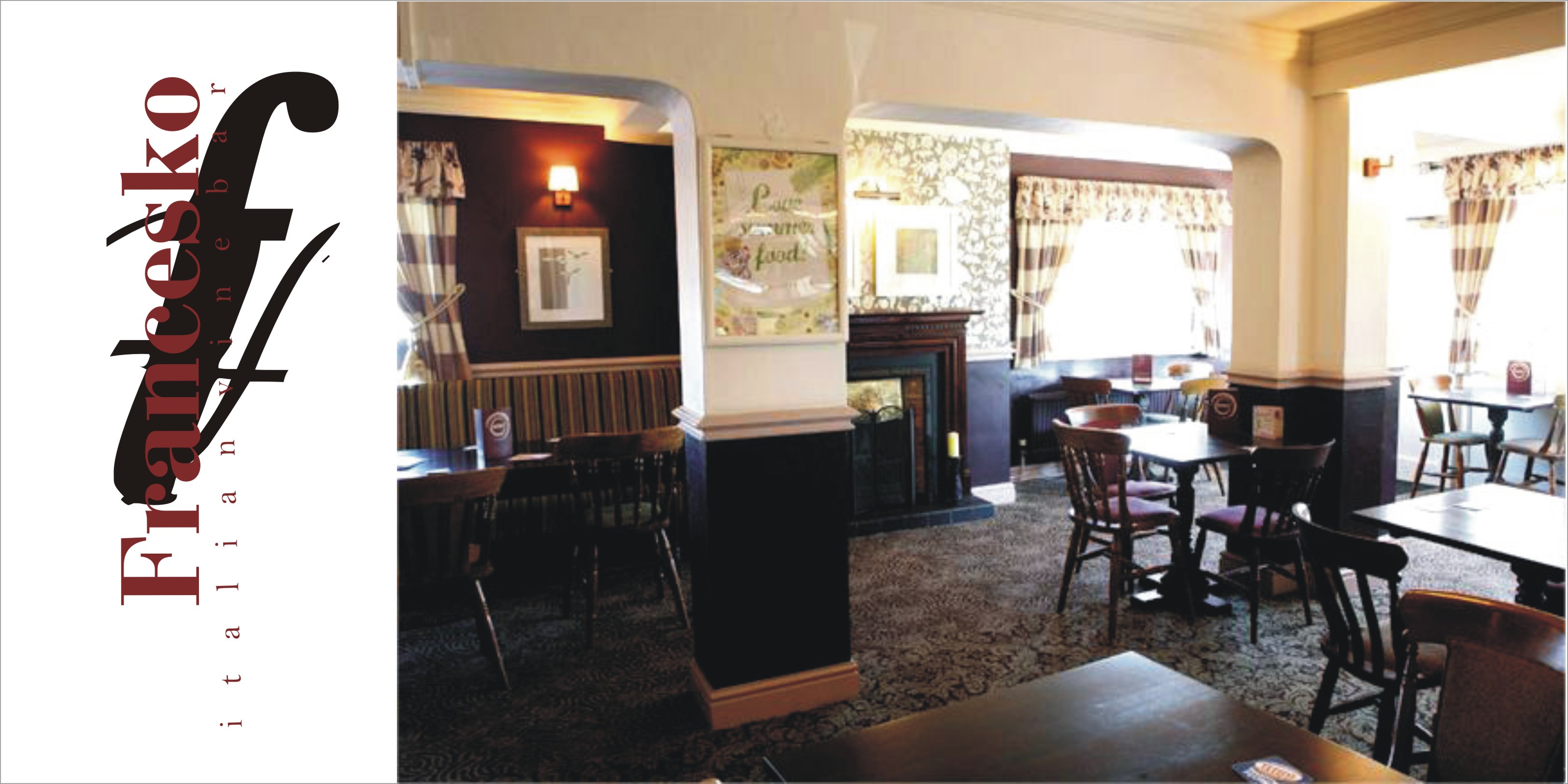 Фирменный стиль рестоорана "Francesco"