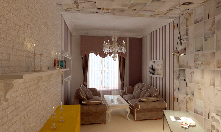 Интерьер офиса для свадебного агенства. Вид1.