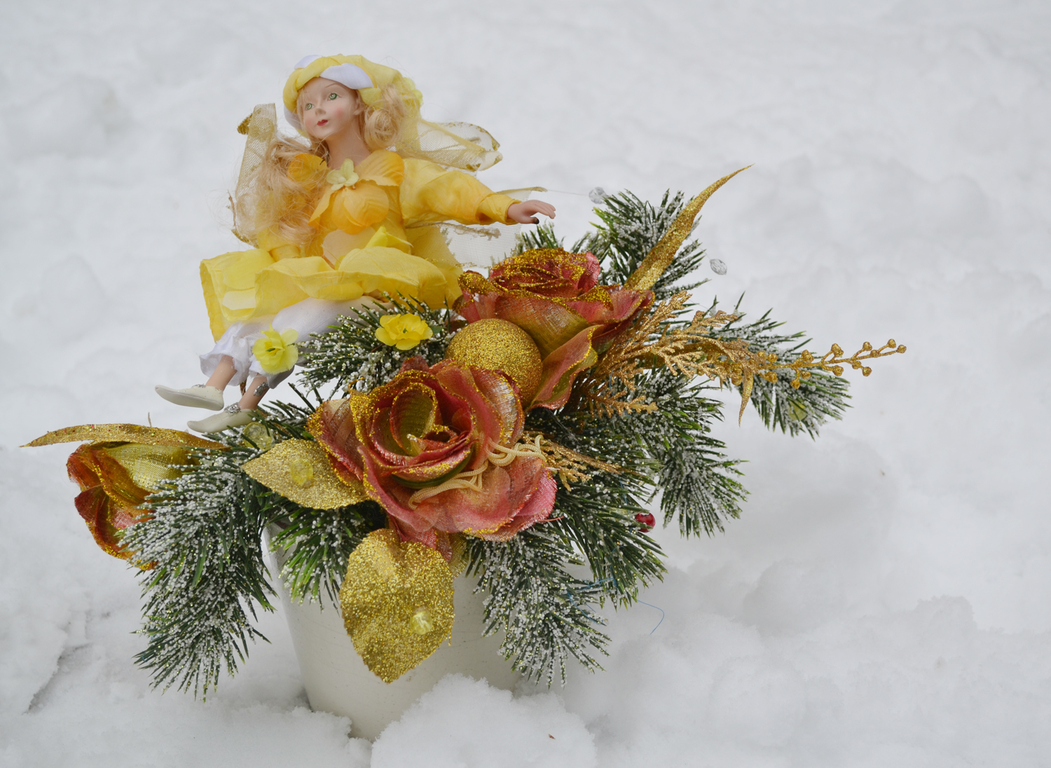 Композиция "Зимняя Фея"