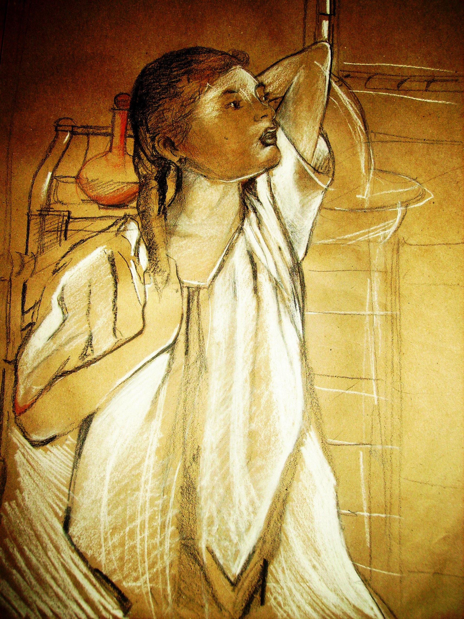 с картины художницы Кассат