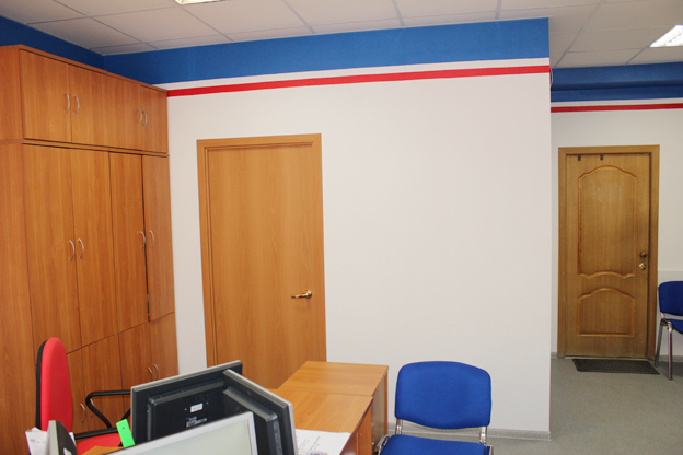 модернизация офиса для газеты "Моя реклама"