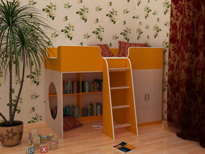 Модель детской мебели "Сказка-2"
