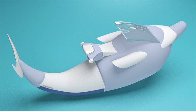 дельфин-водный мотоцикл