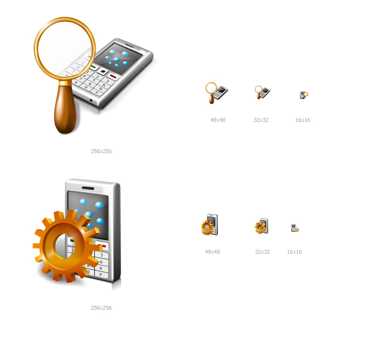 Иконки для Oxygen Software