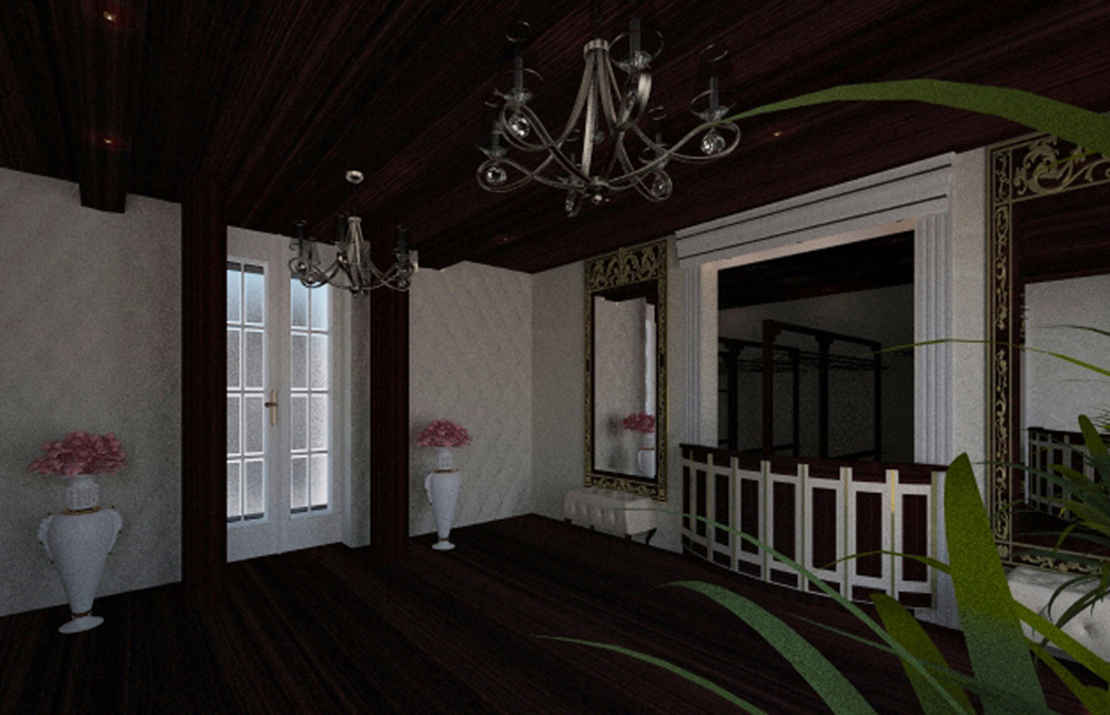 Бар - Ресторан. Входная зона