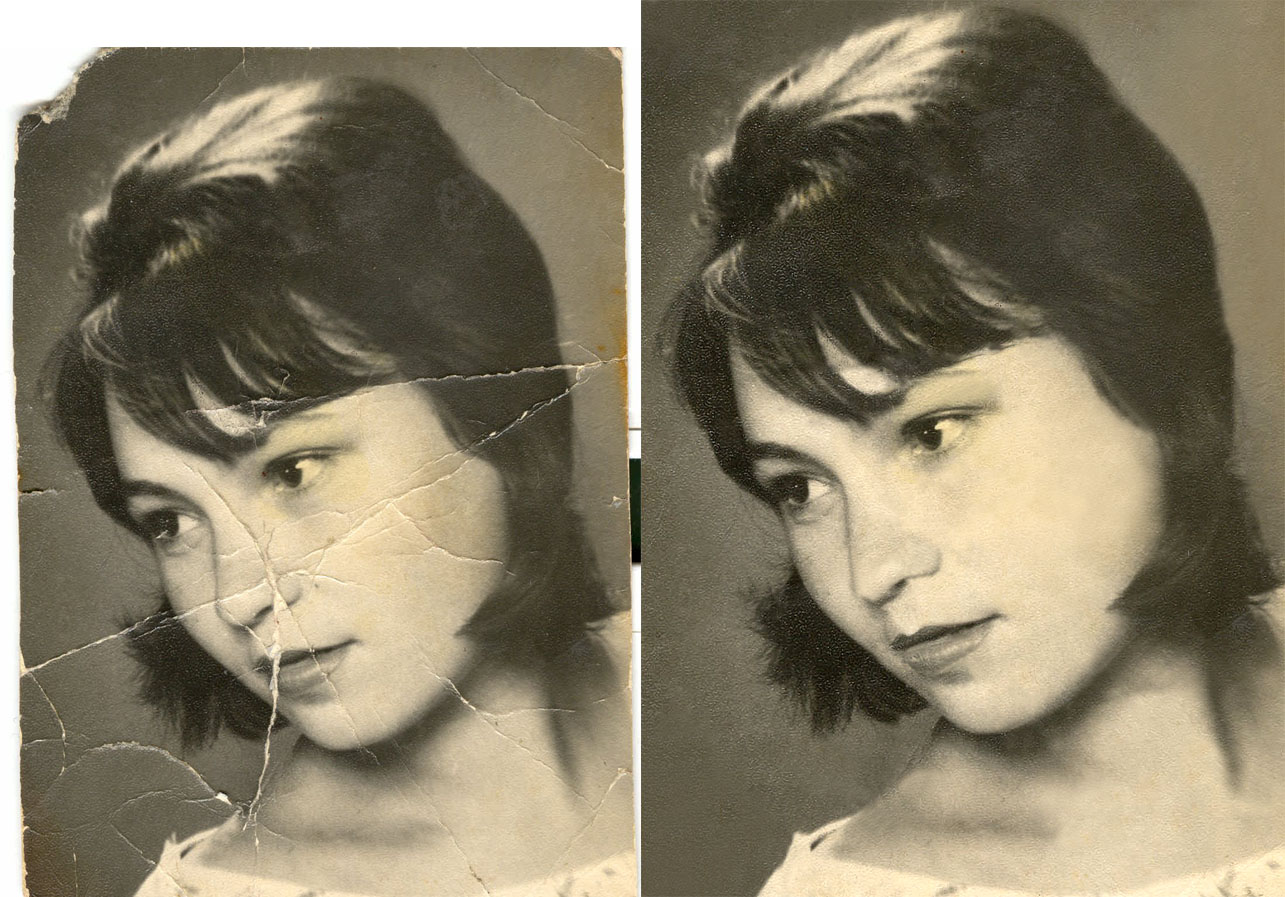 реставрация фото