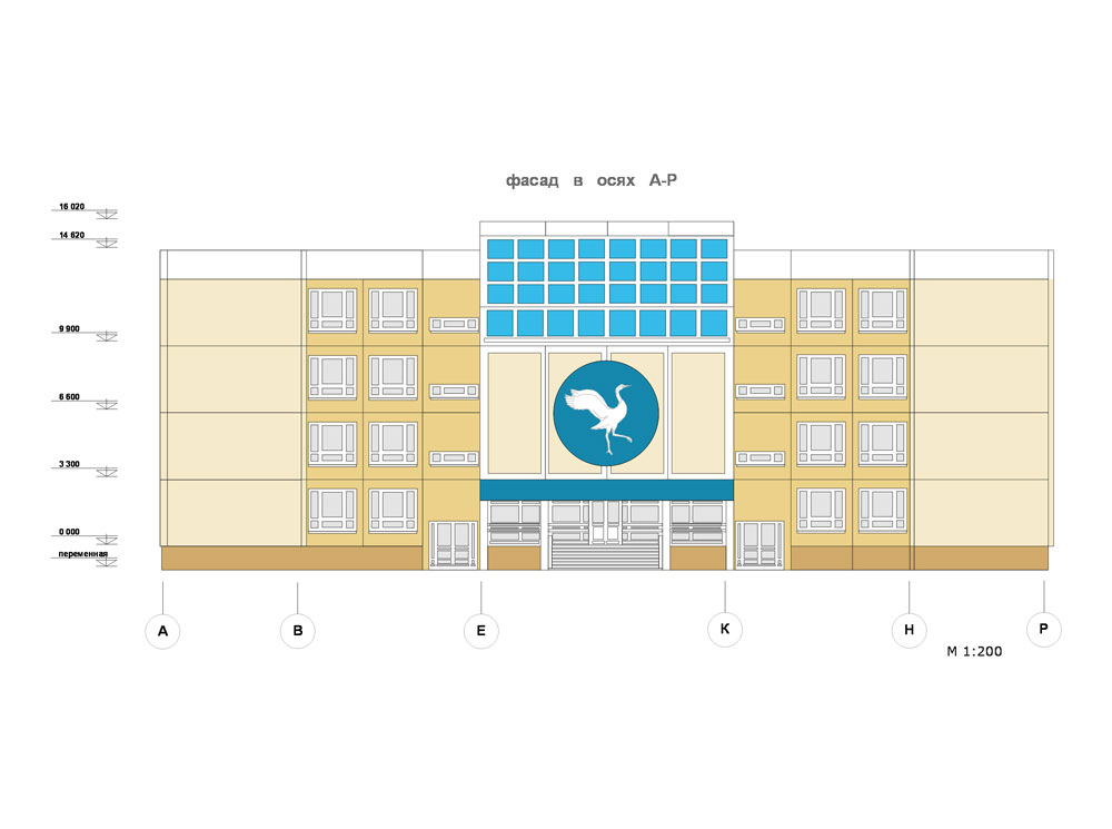 Фасад школы