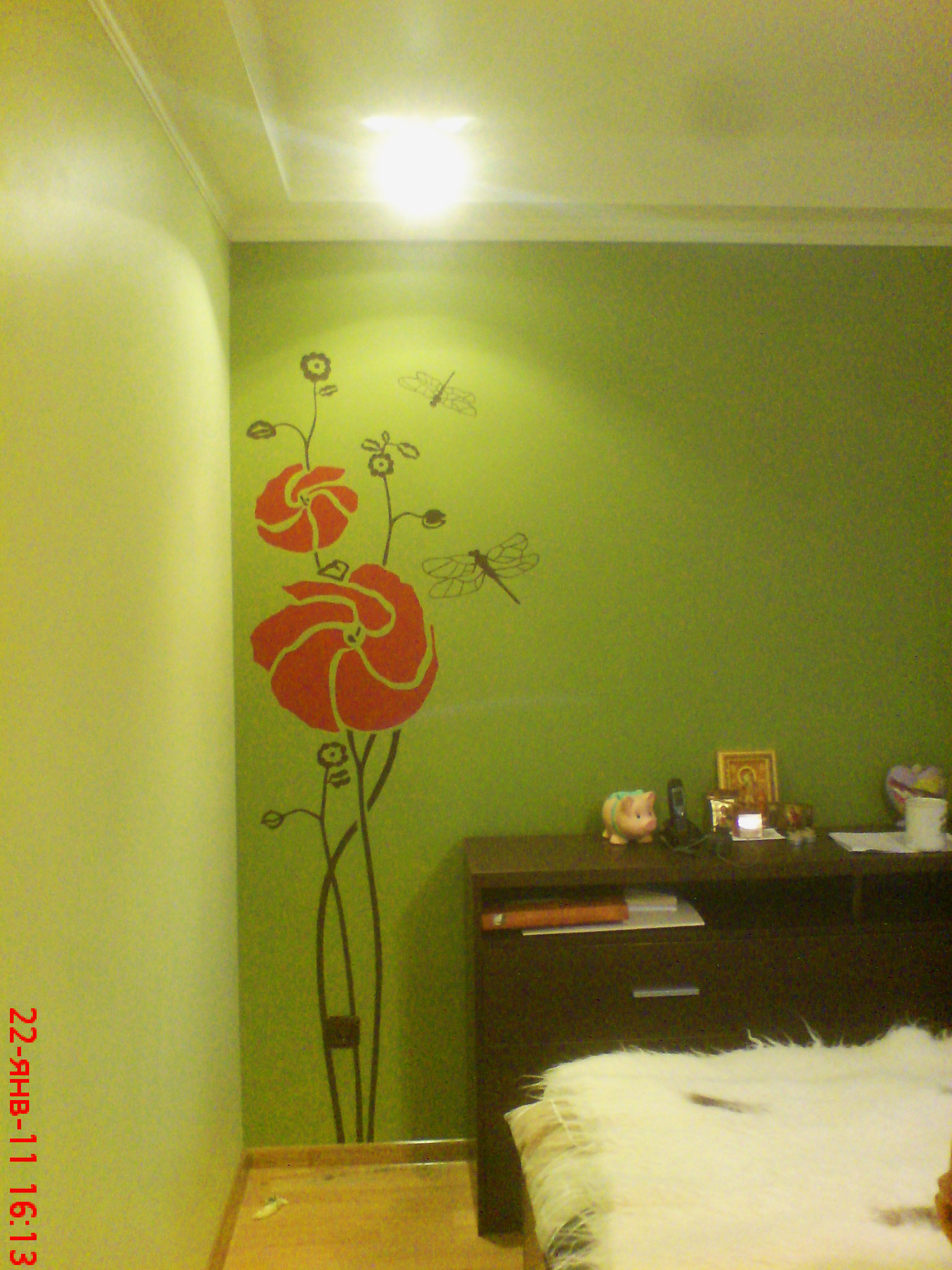 маки (не трафаретная работа)