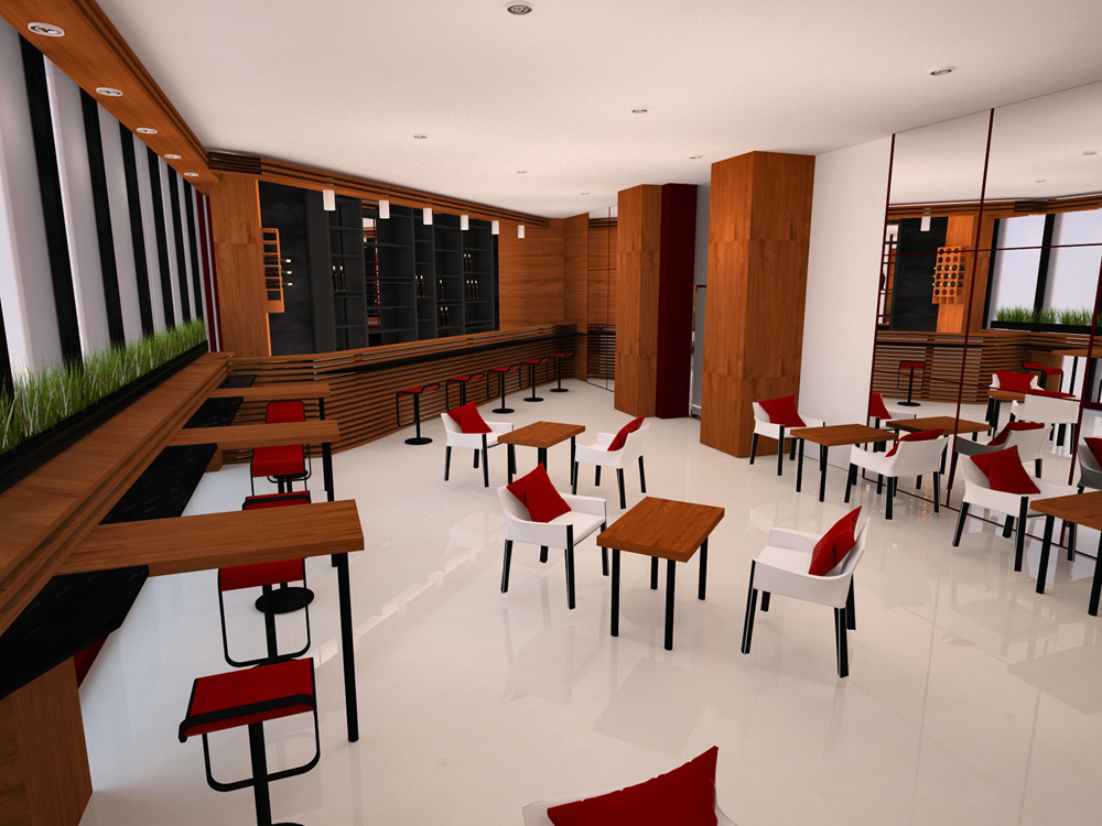 Кафе в бизнес - центре