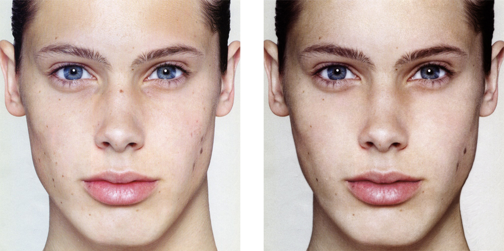 Ретушь мужского портрета