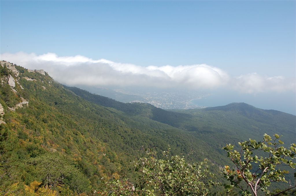 Вид на Ялту с Ай-Петри