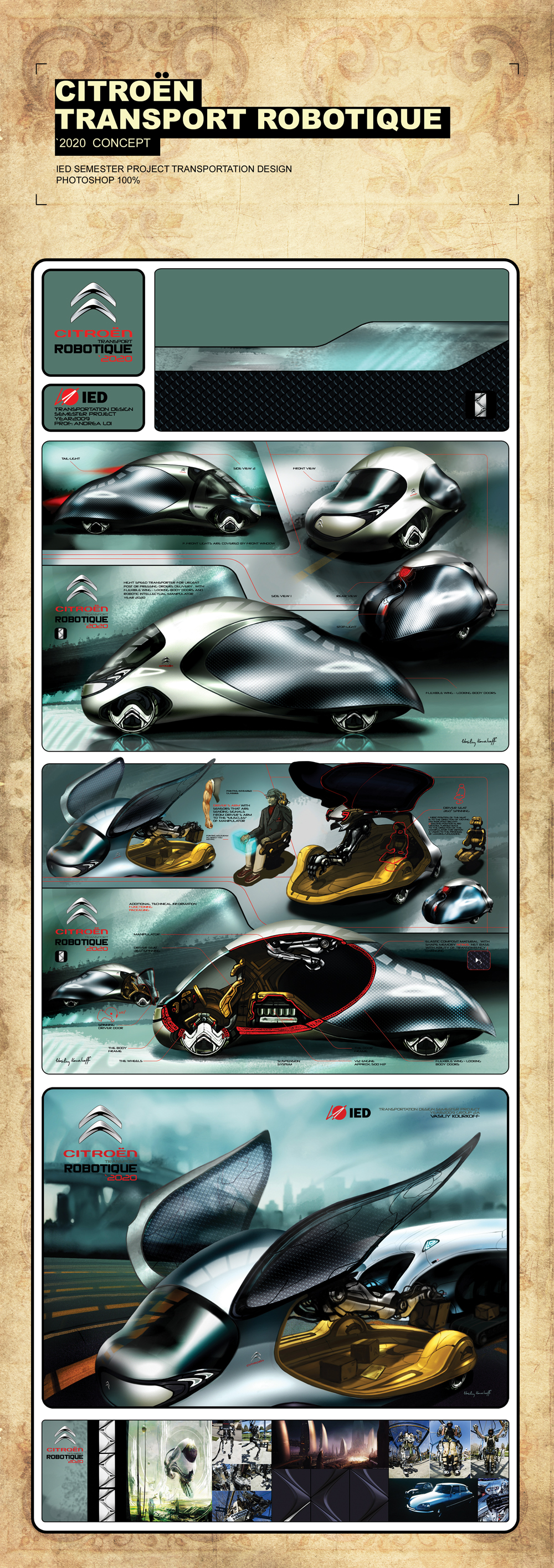 Citroen transport robotique project