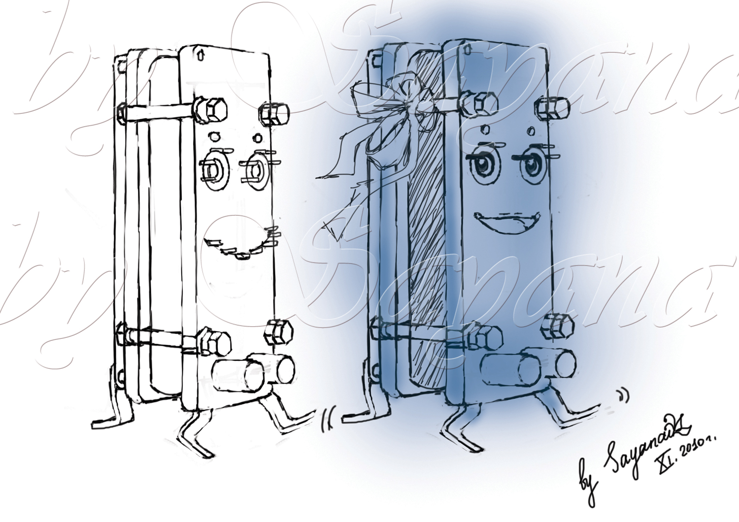 Веселый теплообменник