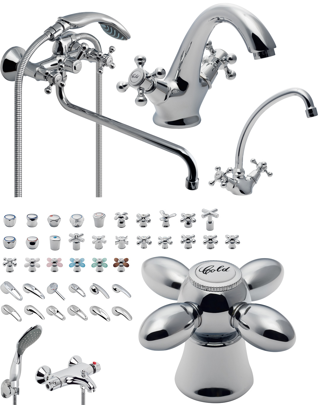 Съемка смесителей и аксессуаров для каталога