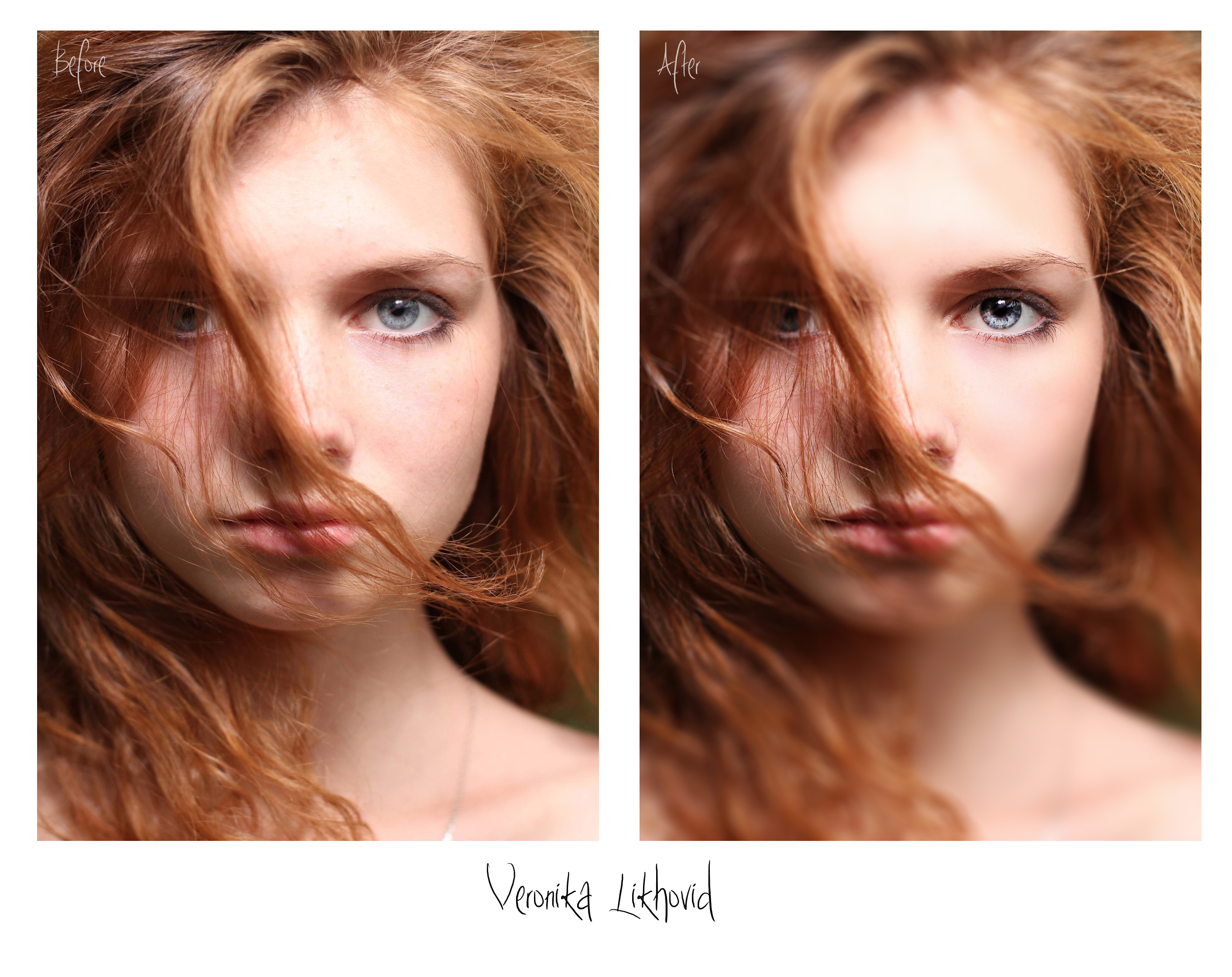 Ретушь портрета