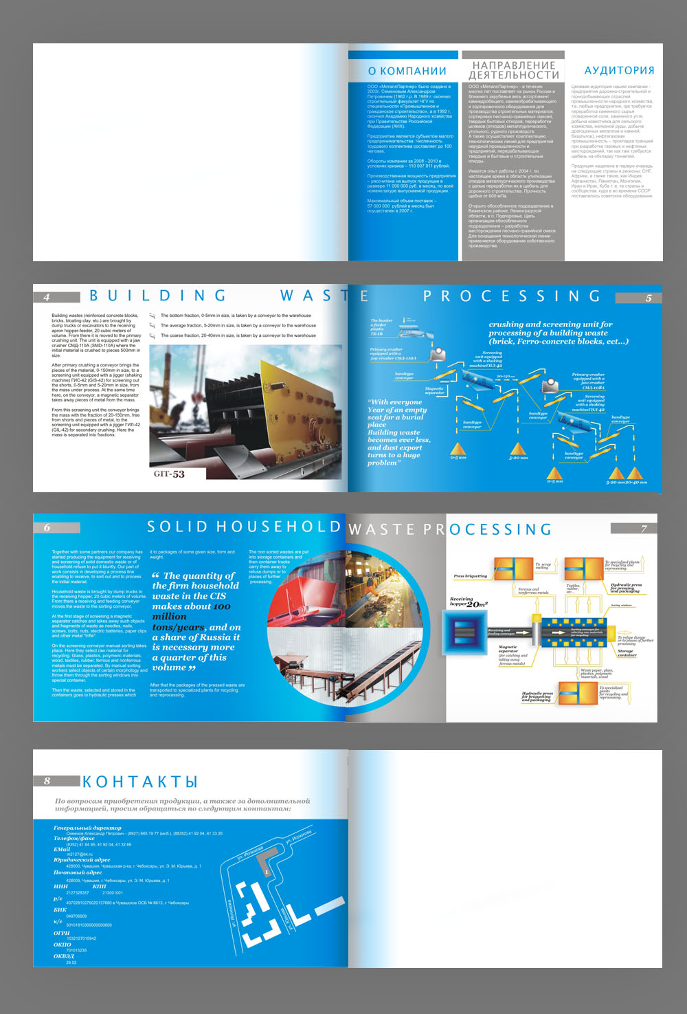 Буклет для МеталлПартнер