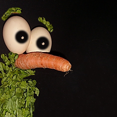 Овощной коллаж "Леший"