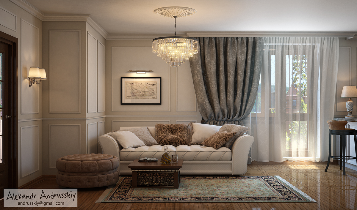 Квартира в классическом стиле